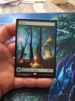 MTG Magic MagicCon Las Vegas 2026 John Avon Lotus Forest Land Nonfoil Promo Card - Image 1