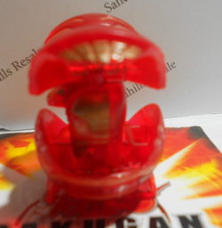 Bakugan Falconeer Red Pyrus Translucent Open Core B1 400G - Image 3