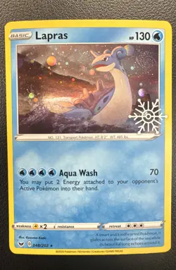 Lapras - (Holiday Calendar) 048/202 Miscellaneous Cards & Products Holo - Image 1