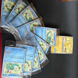 Pokemon TCG Promo Lot 11 Cards Pikachu SVP EN 214 Feraligatr SVP EN 213 2025 - Image 2