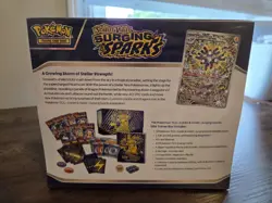Pokemon Scarlet & Violet Surging Sparks Elite Trainer Box Booster Promo Card - Image 3