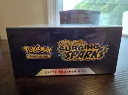 Pokemon Scarlet & Violet Surging Sparks Elite Trainer Box Booster Promo Card - Image 4