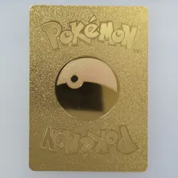 Pokemon Special Delivery Pikachu 60hp Gold Foil Fan Art Collector Card TCG - Image 2