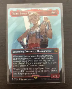 Vaan, Street Thief (Borderless) (Surge Foil) Final Fantasy Foil - Image 1