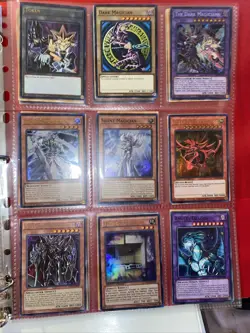 Yu-Gi-Oh! TCG Binder Collection Yugi Token Several High Rarity Cards! - Image 2
