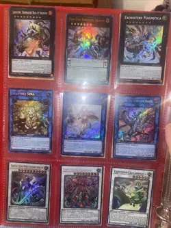 Yu-Gi-Oh! TCG Binder Collection Yugi Token Several High Rarity Cards! - Image 4