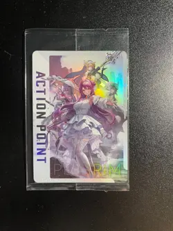 Union Arena - Goddess of Victory: Nikke Pilgrim Action Point Promo Card (New) - Image 1