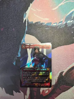 Clive, Ifrit's Dominant (Borderless) (Surge Foil) # 0530 MTG Final Fantasy Foil - Image 2