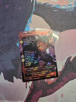 Clive, Ifrit's Dominant (Borderless) (Surge Foil) # 0530 MTG Final Fantasy Foil - Image 3