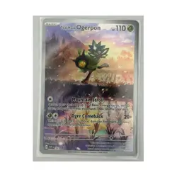 Teal Mask Ogerpon 123 Sv: Scarlet & Violet Promo Cards Holo English HP110 - Image 1