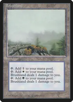 Brushland Ice Age HP MTG - Image 1