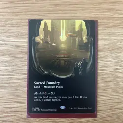 MTG Magic the Gathering Sacred Foundry (282/426) Edge of Eternities NM FOIL - Image 1