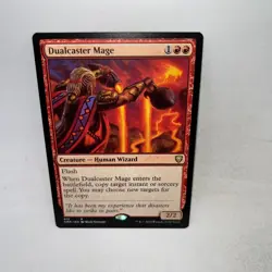 Dualcaster Mage 412 Rare Commander Legends Magic: The Gathering Lightly Played - Image 1