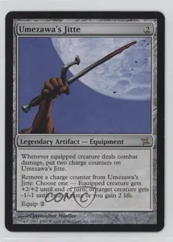 Umezawa's Jitte Magic: Betrayers of Kamigawa #163 2005 - Image 1