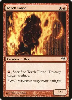 Torch Fiend Dark Ascension MTG NM - Image 1