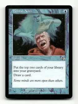 Mental Note Judgment #46 Magic the Gathering - Image 1