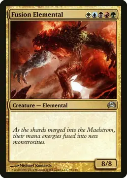 1x Fusion Elemental - NM English MTG - Planechase - Image 1