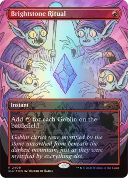 PRESALE CONFIRMED - MTG Secret Lair Commander Deck Goblin Storm - Image 2