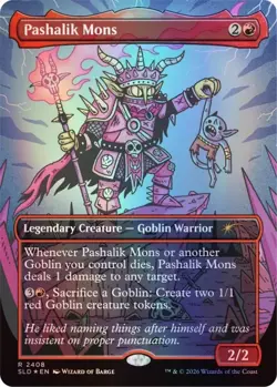 PRESALE CONFIRMED - MTG Secret Lair Commander Deck Goblin Storm - Image 3