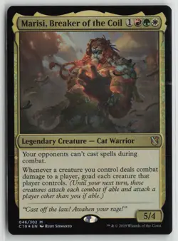 Marisi, Breaker of the Coil LP Foil 46 Commander 2019 Magic: The Gathering - Image 1