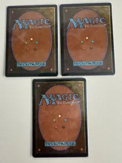 3x Goblin Chirurgeon 2x V1 + 1x V2 MTG - Fallen Empires - ©1994 EX - Image 2