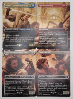 Scouring of the Shire Magic the Gathering Lord of the Rings MTG COMPLETE Set - Image 1