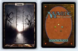 Swamp - Full Art #138 Unhinged Magic: The Gathering MTG - MP - Image 1