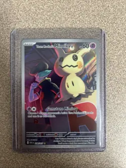 Team Rocket's Mimikyu Pokemon TCG Ascended Heroes Full Art Holo 238/217 - Image 1