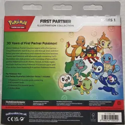 Pokemon TCG First Partner Illustration Collection Series 1 New Sealed - Image 2