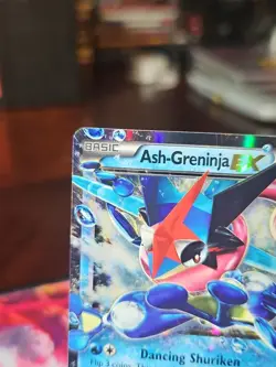 Pokemon Ash-Greninja EX Promo Holo XY133 XY Basic 170 Hp Mint - Image 2