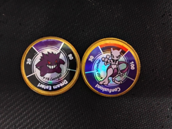 Pokemon 1998 Battle Coins - Lot of 2 - Image 1