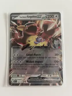 Team Rocket's Kangaskhan ex 162/217 Double Rare Holo Near Mint Ascended Heroes - Image 1