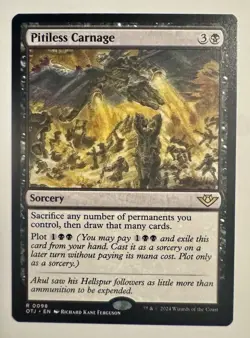 Pitiless Carnage Outlaws of Thunder Junction Magic Gathering MTG OTJ - Image 1
