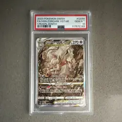 Pokemon Crown Zenith Galarian Gallery Hisuian Zoroark VSTAR GG56 PSA 10 - Image 1