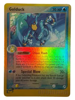 Golduck - 17/100 Ex Sandstorm 2003 - Reverse Holo - Pokemon TCG - Image 1