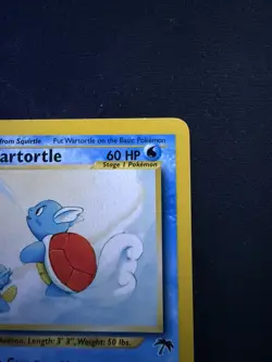 Wartortle 15/18 Southern Islands Regular Pokemon TCG 2001 - Image 3