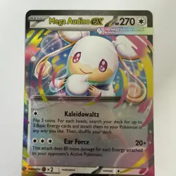 Pokemon TCG Mega Audino Ex 172/217 Ascended Heroes Double Rare Pack Fresh / NM - Image 3