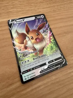 Pokemon Eevee V SWSH065 Sword & Shield Star Promo Near Mint NM - Image 2