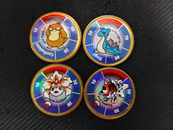 Pokemon 1998 Battle Coins - Lot of 4 - Image 1