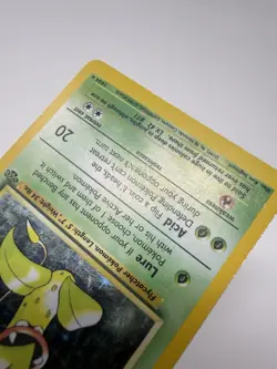 Pokemon TCG Victreebel #14/64 Jungle Unlimited Holo Rare 1999 WOTC VINTAGE - Image 5