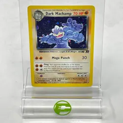Pokemon TCG Team Rocket Dark Machamp 10/82 Holo English - Image 1