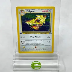 Pokemon TCG Jungle Pidgeot 1st Edition 8/64 Holo English - Image 1