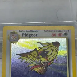 Pokemon TCG Jungle Pidgeot 1st Edition 8/64 Holo English - Image 3
