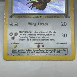 Pokemon TCG Jungle Pidgeot 1st Edition 8/64 Holo English - Image 4