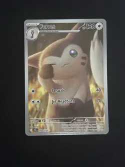 Furret 168/159 Sv09: Journey Together Holo Pokemon TCG - NM - Image 1