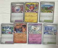 Pokemon TCG Journey Together Prize Pack Series 7 Bundle Snorlax, N’s Reshiram NM - Image 2
