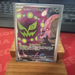 Pokemon TCG Cynthia's Spiritomb 244/217 Illustration Rare Ascended Heroes NM - Image 1