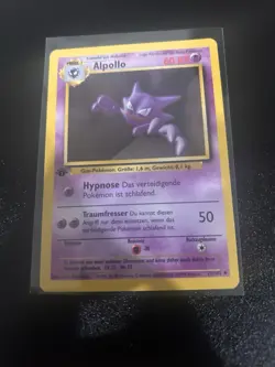 Haunter Alpollo Base 29/102 Regular German 1st Edition Pokemon TCG - Image 1