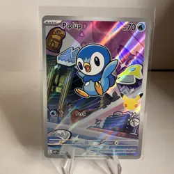 Pokemon TCG - First Partner Illustration Promo ENG Piplup 42 - Image 1