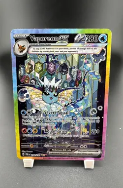 Pokemon Vaporeon ex 149/131 Prismatic Evolutions Holo - Image 1